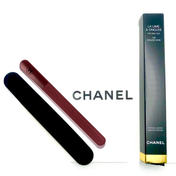 Chanel Nail File 155 Rouge Noir Limited Edition NEW BOX - Picture 1 of 4